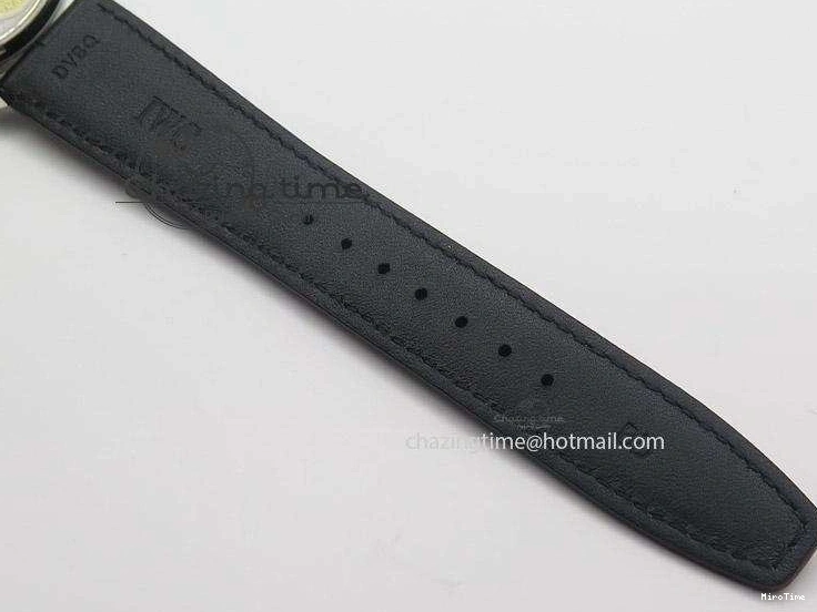 MIROTIME 0109 Portuguese Real PR IW500703 ZF 1:1 Best Edition On Black Leather Strap A Durable 7370